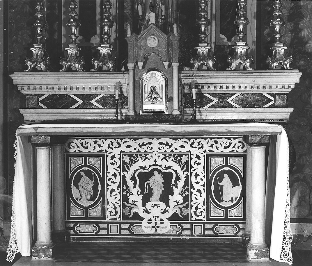 paliotto - ambito emiliano (fine sec. XVII)