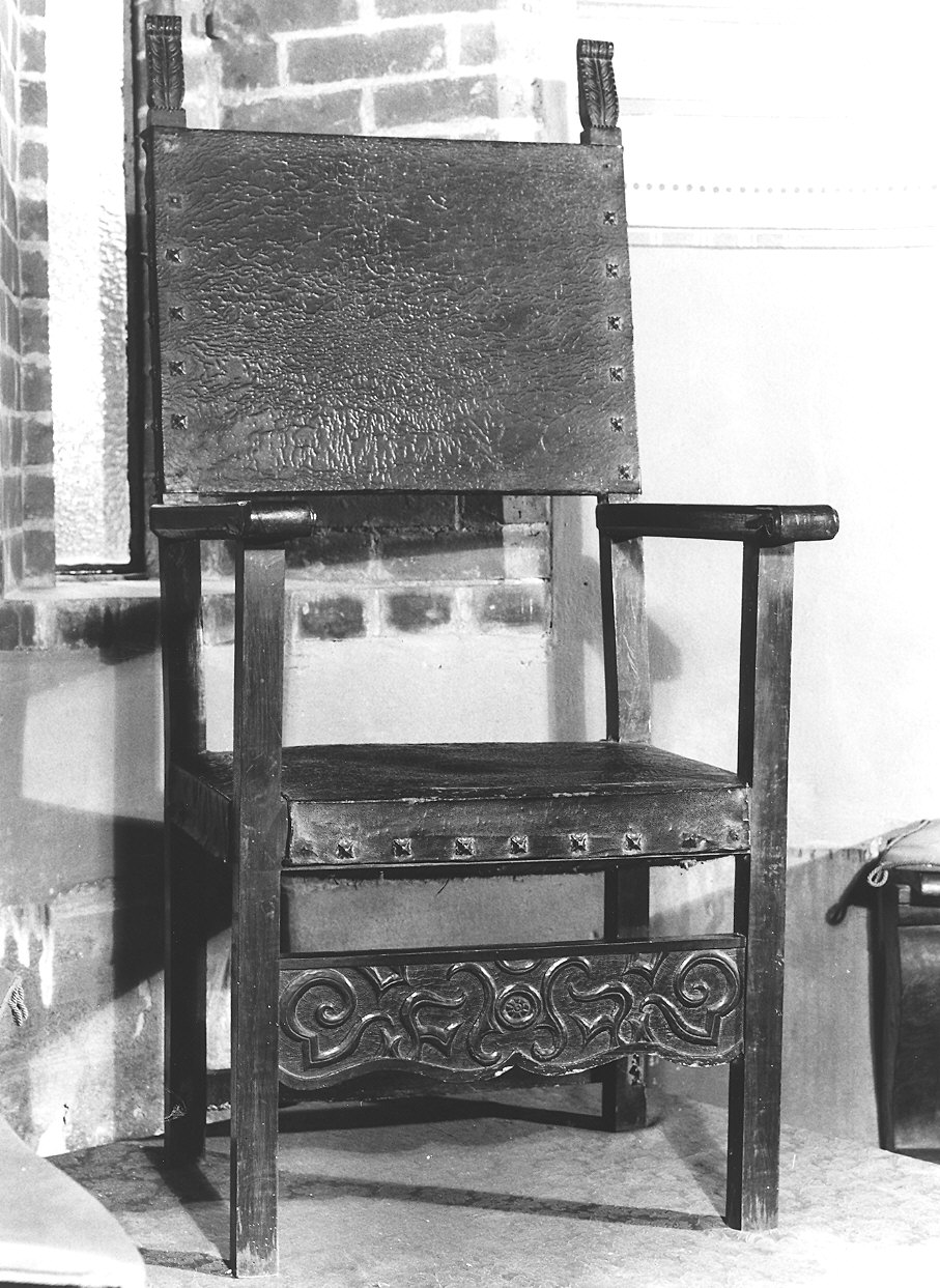 seggiolone - ambito emiliano-lombardo (sec. XIX)