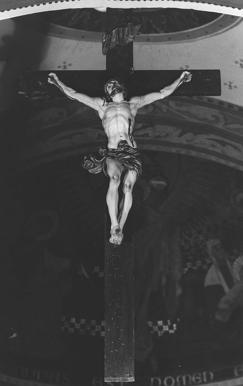 crocifisso - ambito piacentino (sec. XVIII)