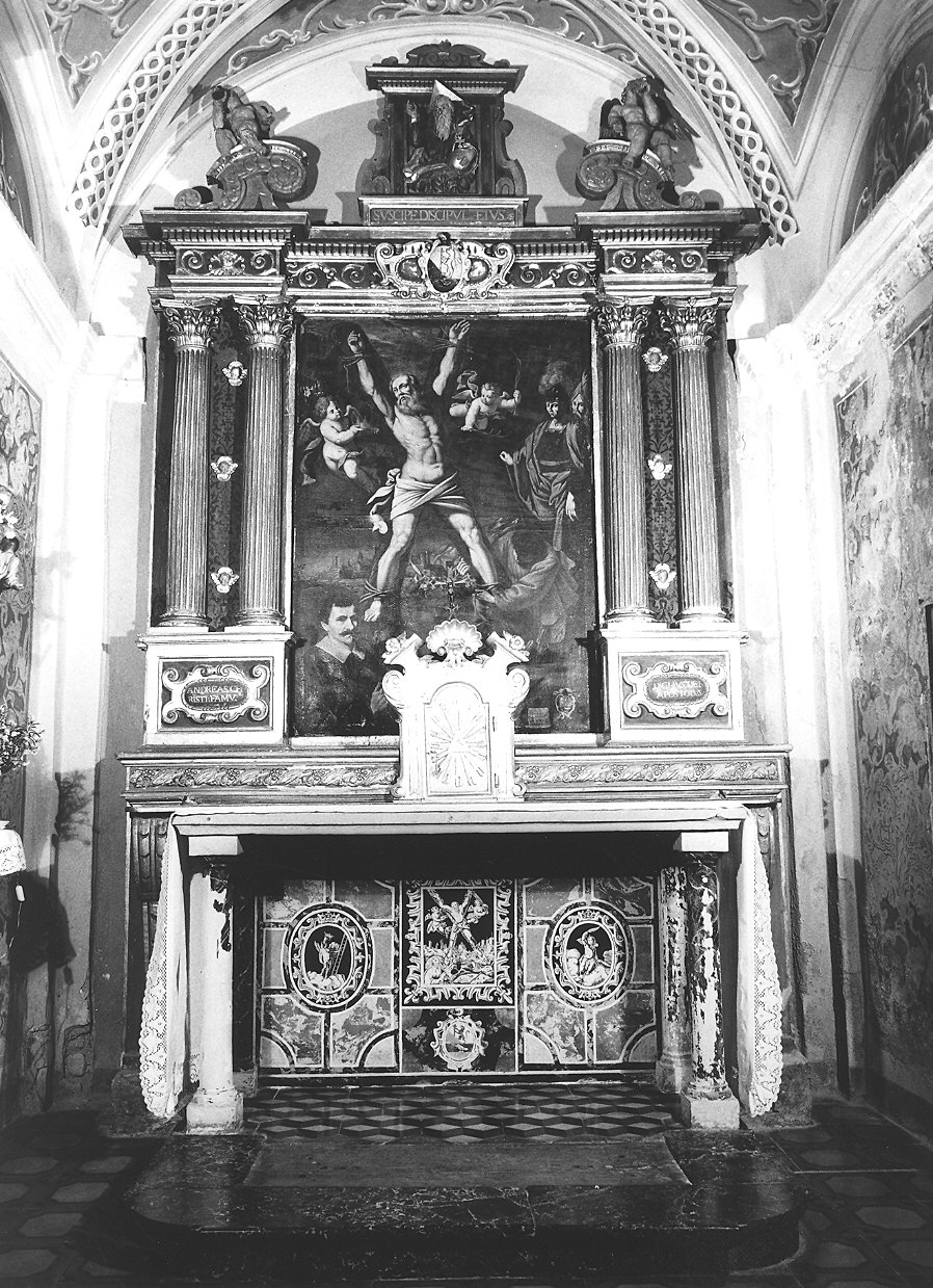 altare - ambito emiliano-lombardo (prima metà sec. XVII, sec. XX)