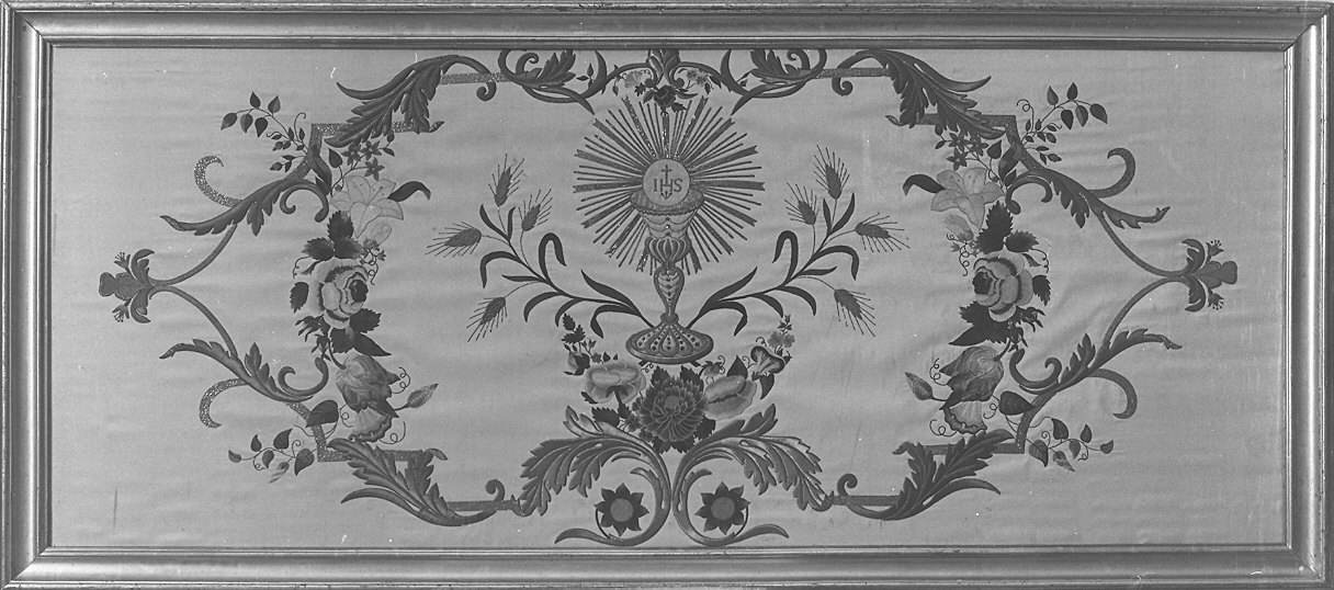 paliotto - manifattura piacentina (inizio sec. XX)