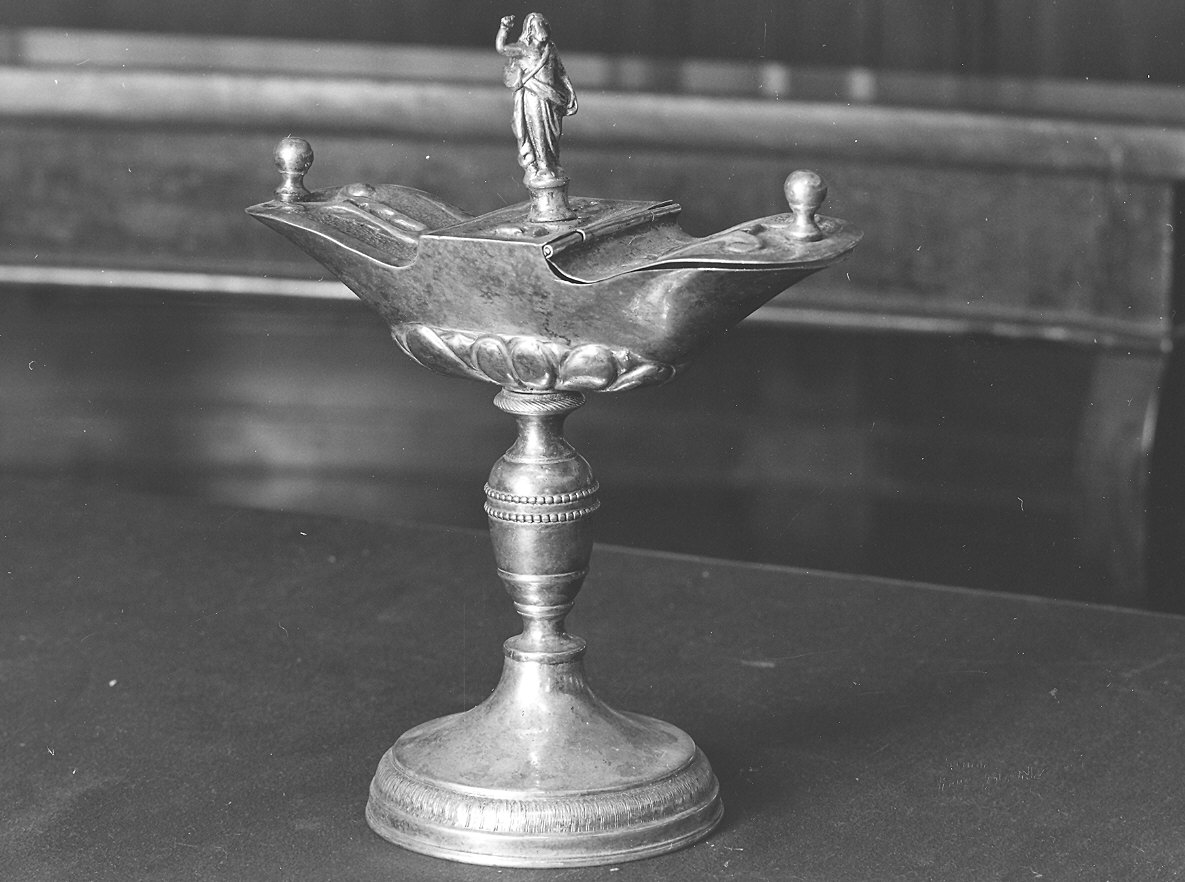 navicella portaincenso - a doppia valva - ambito piacentino (prima metà sec. XIX)