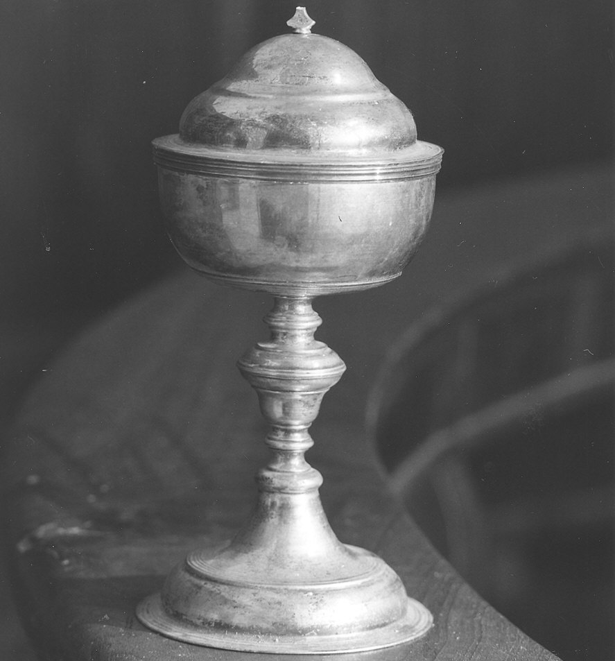 pisside - ambito piacentino (sec. XVIII)