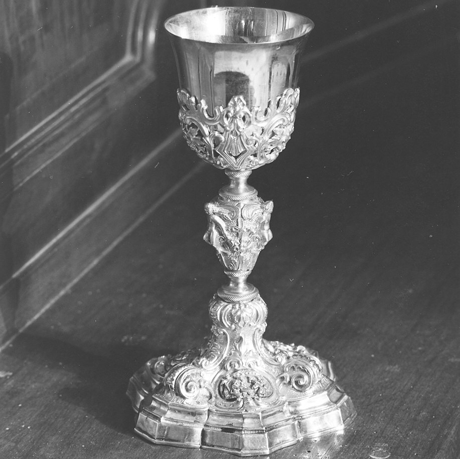calice - ambito piacentino (sec. XVIII)