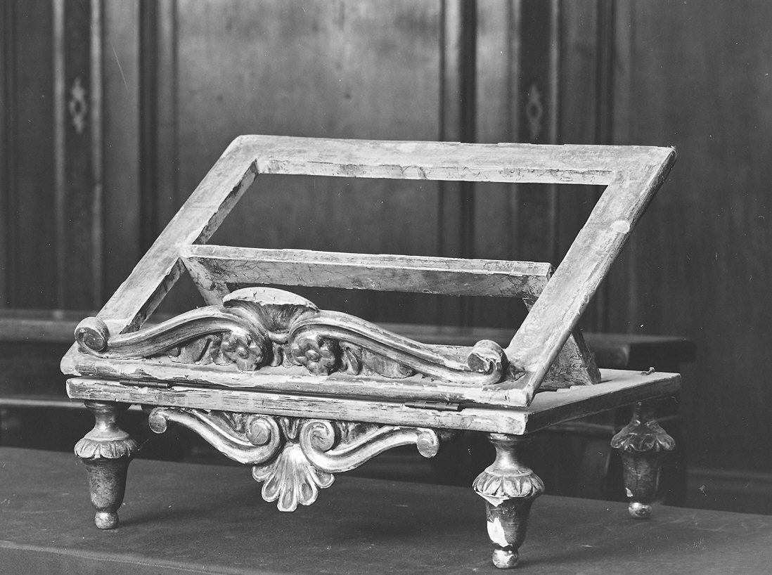 leggio d'altare - ambito piacentino (inizio sec. XIX)