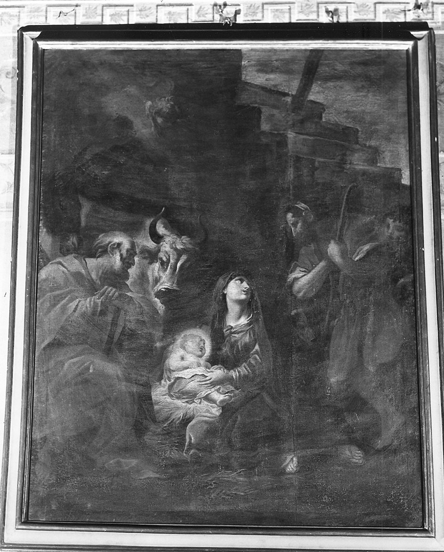 adorazione dei pastori (dipinto) - ambito emiliano (fine sec. XVIII)