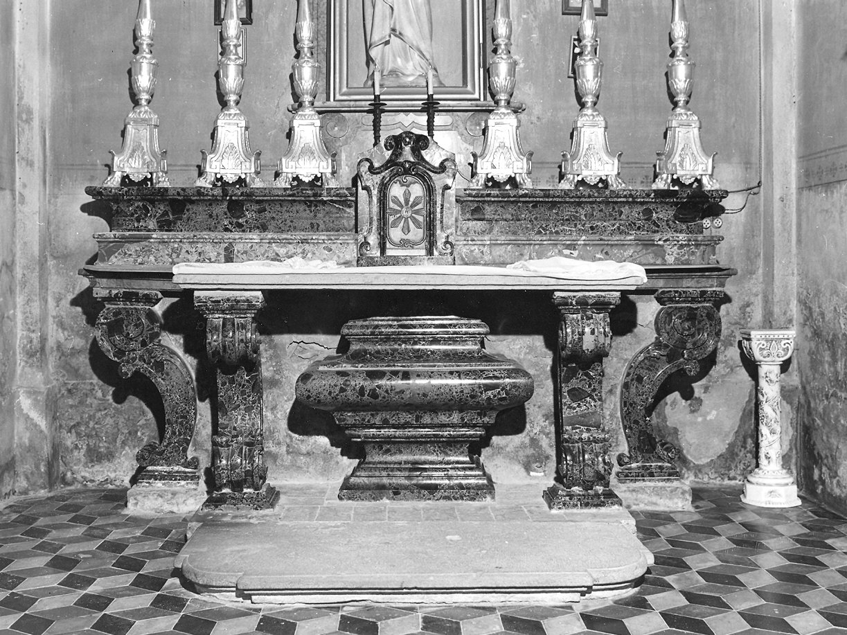 altare - ambito piacentino (sec. XVIII)