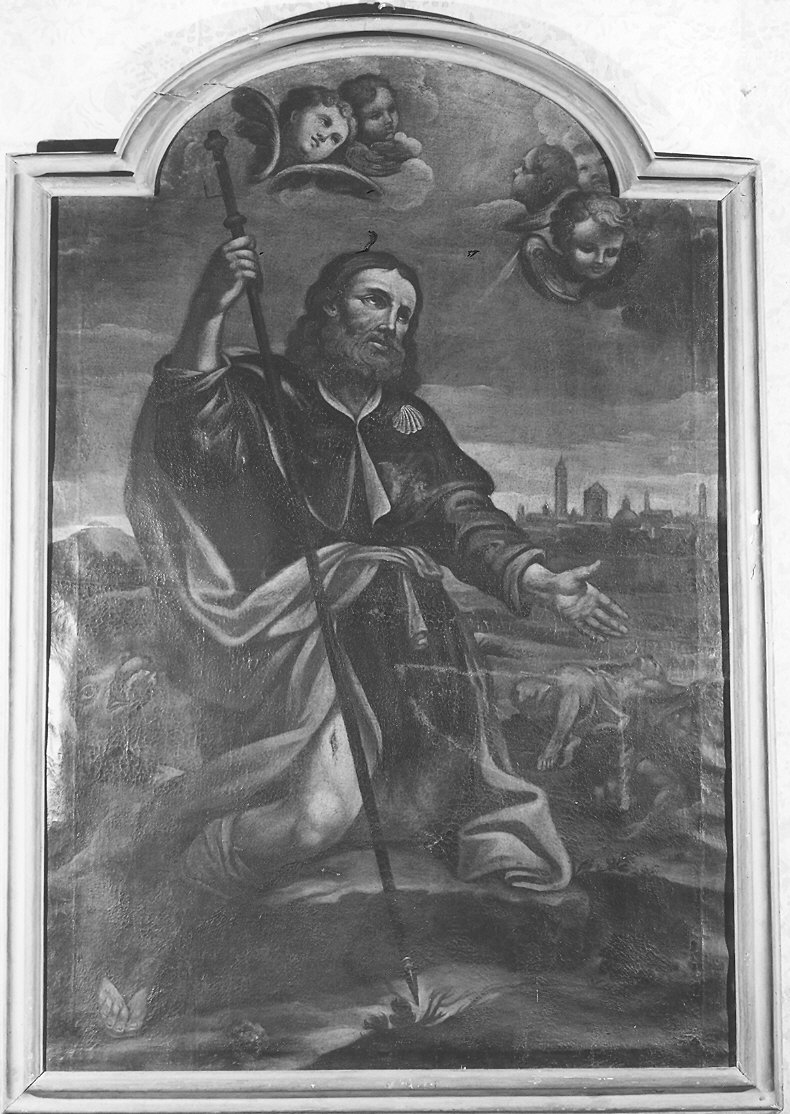 San Rocco (dipinto) - ambito emiliano-lombardo (sec. XVII)