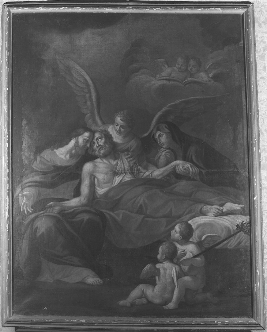 morte di San Giuseppe (dipinto) - ambito emiliano-lombardo (sec. XVIII)