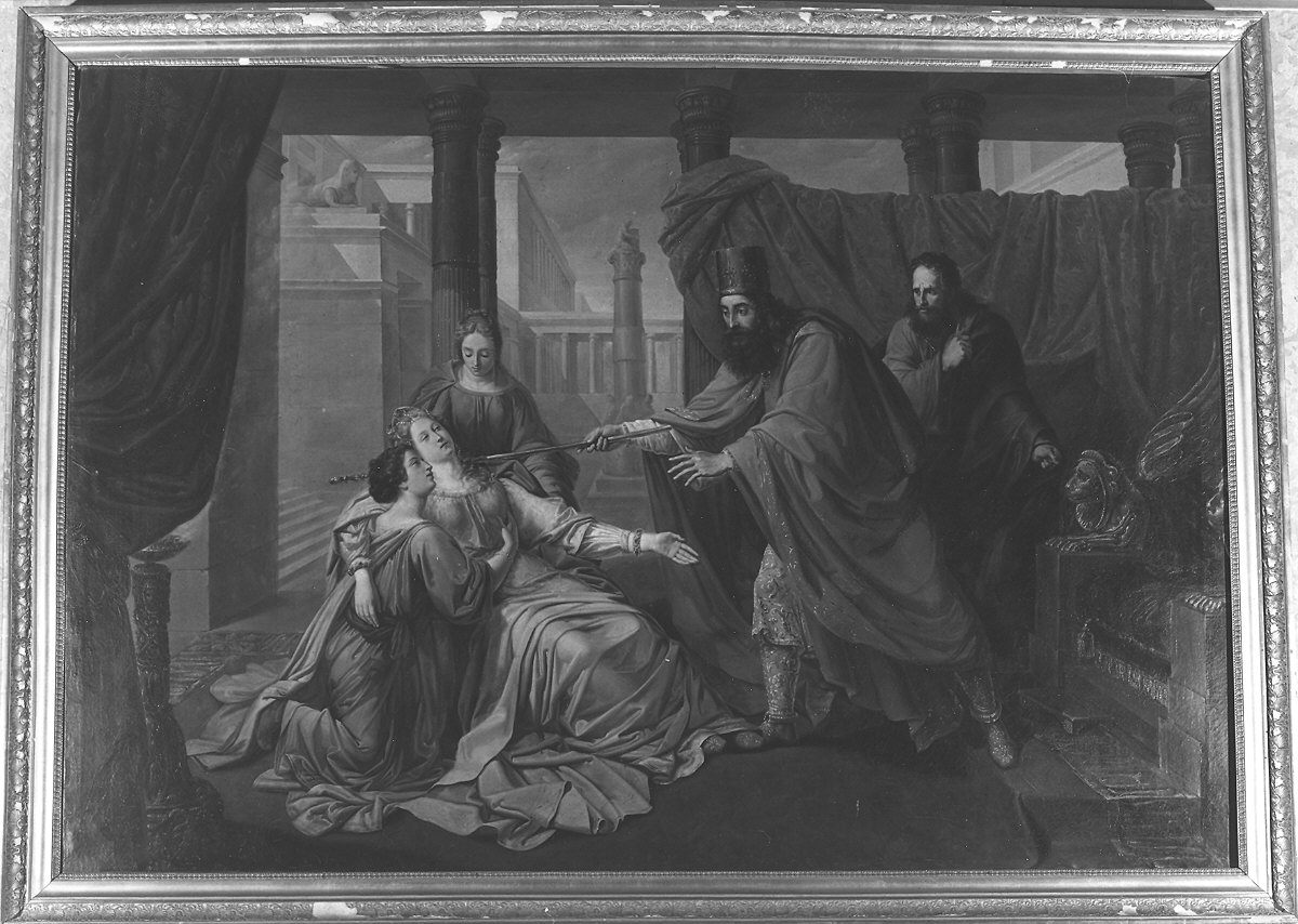 Ester e Assuero (dipinto) - ambito piacentino (sec. XIX)