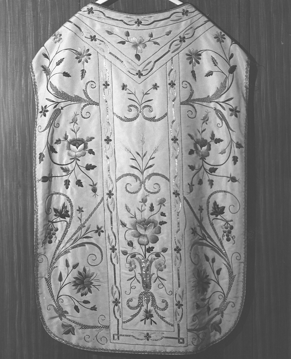 paramento liturgico, insieme - manifattura piacentina (sec. XIX)