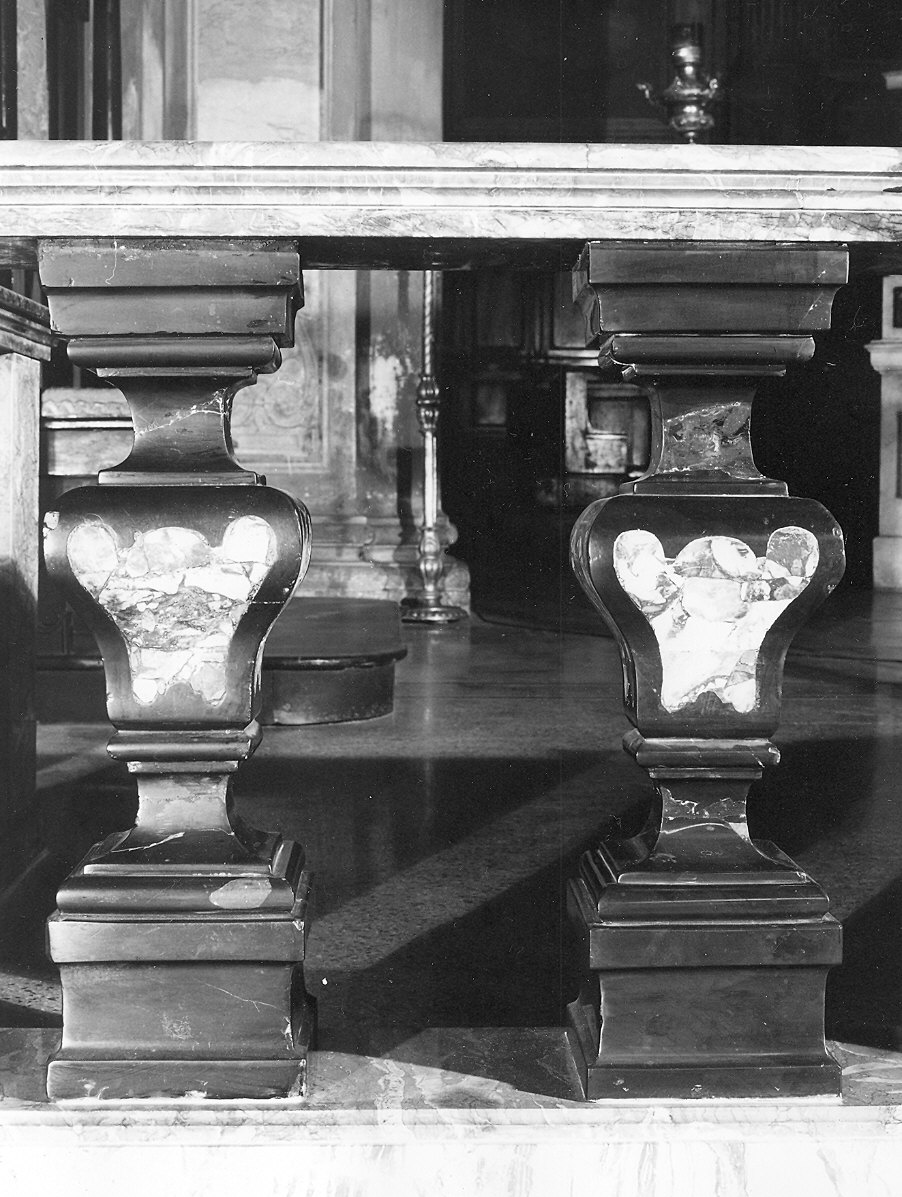 balaustrata, frammento - ambito lombardo (sec. XVIII)