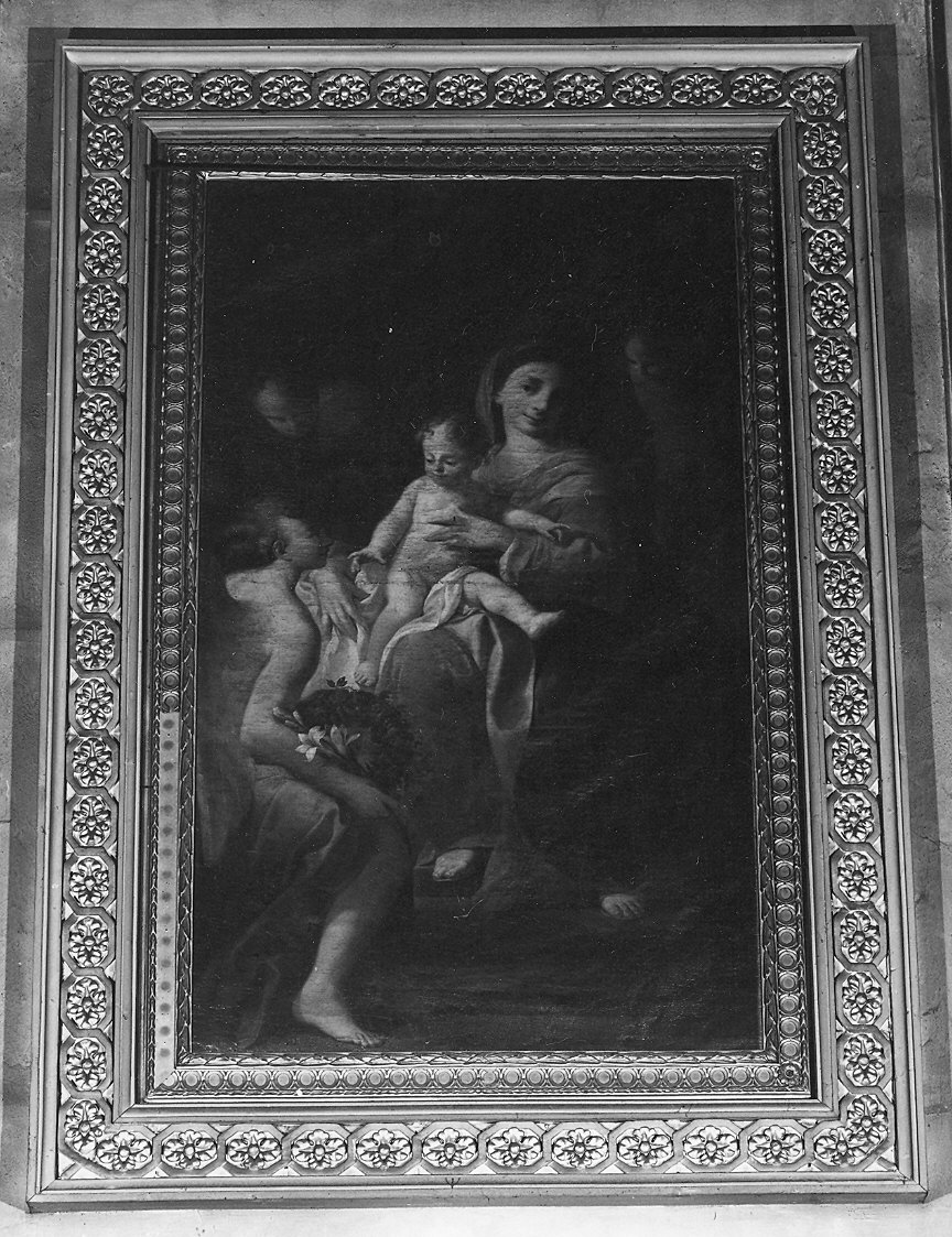 Madonna con Bambino e angeli (dipinto) - ambito parmense (sec. XVIII)