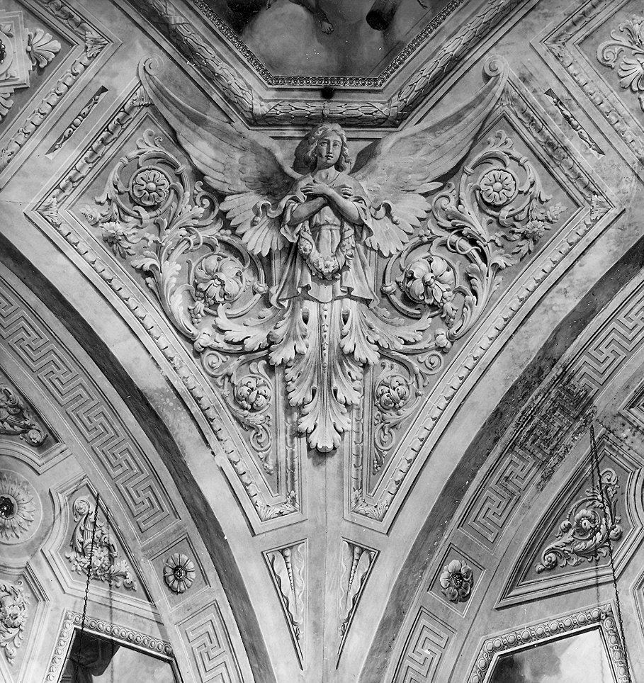 angeli (decorazione pittorica) di Secchi Aristide (sec. XX)