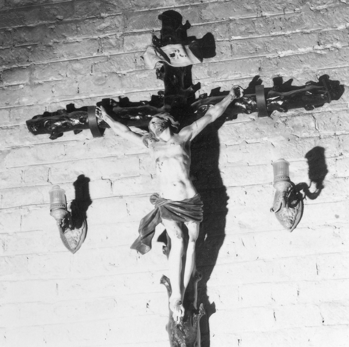 Cristo crocifisso (scultura) di Geernaert Jan Hermansz (sec. XVIII)