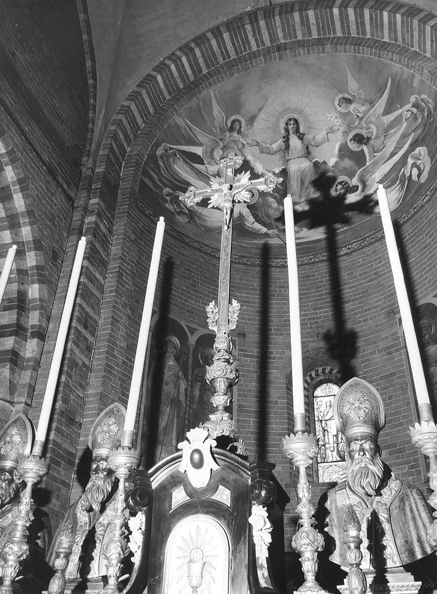 Sant'Eufemia in gloria (dipinto) di Sidoli Pacifico (inizio sec. XX)