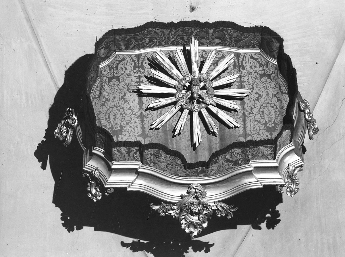 baldacchino d'altare - ambito piacentino (sec. XVIII)