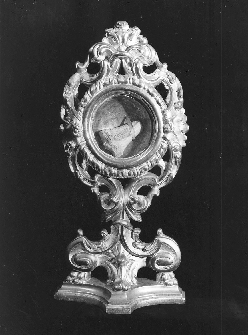 reliquiario - a ostensorio - ambito emiliano-romagnolo (sec. XVIII)