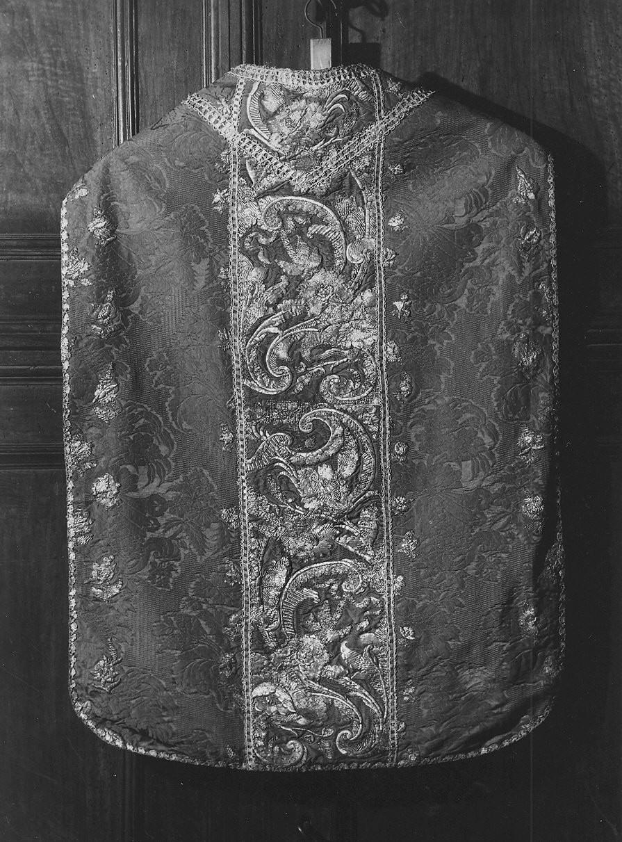 paramento liturgico, insieme - manifattura piacentina (?) (fine sec. XVII)