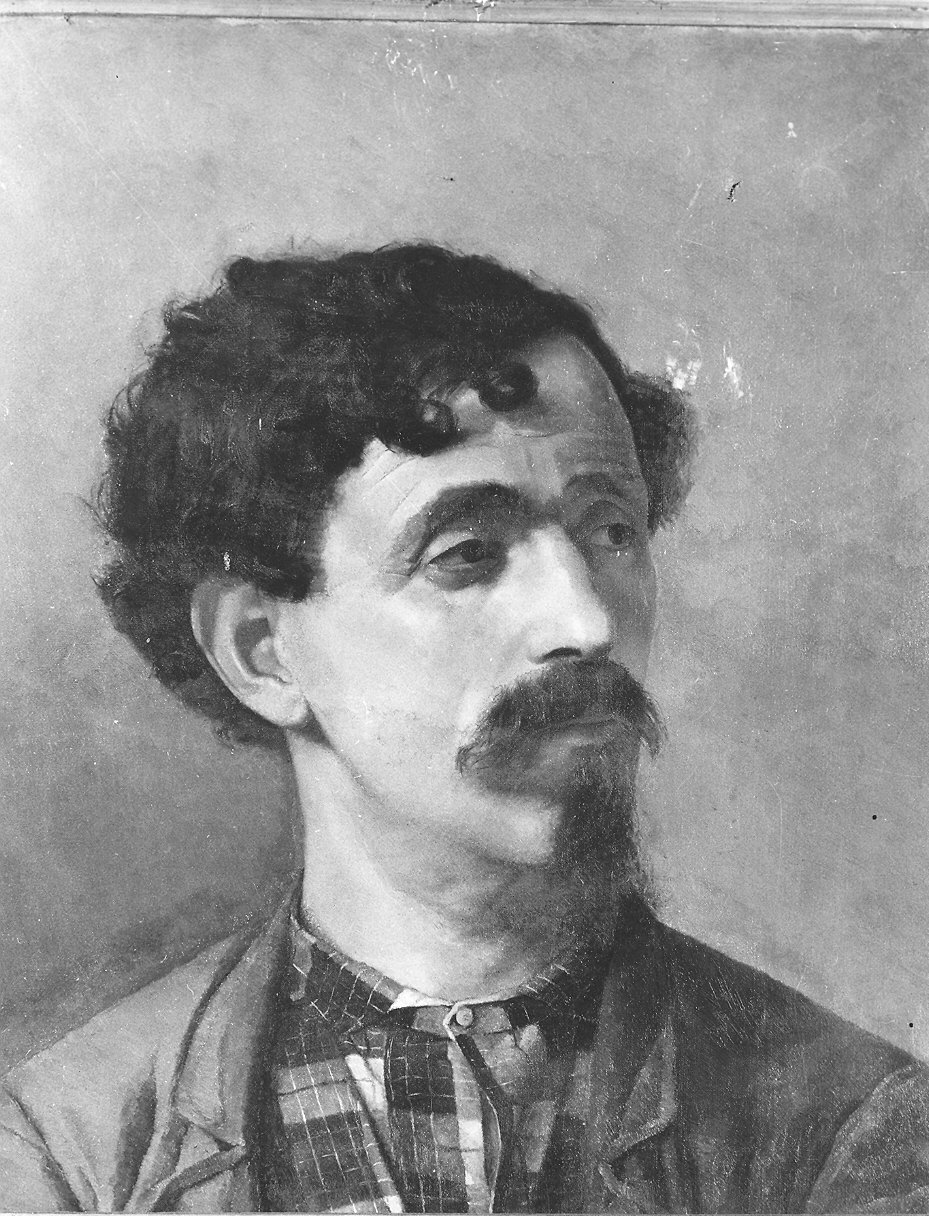 ritratto d'uomo (dipinto) di Ghittoni Francesco (sec. XIX)