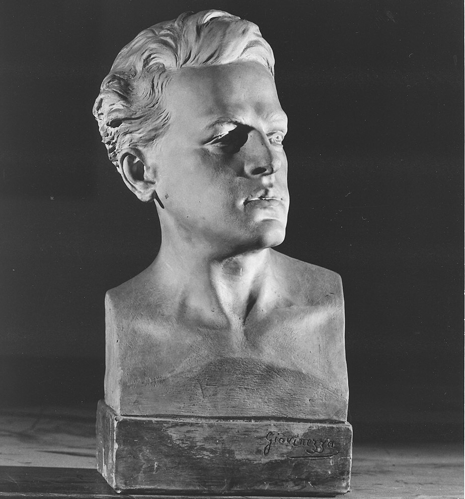 Giovinezza, busto di giovane (scultura) di Zilocchi Giacomo (sec. XX)