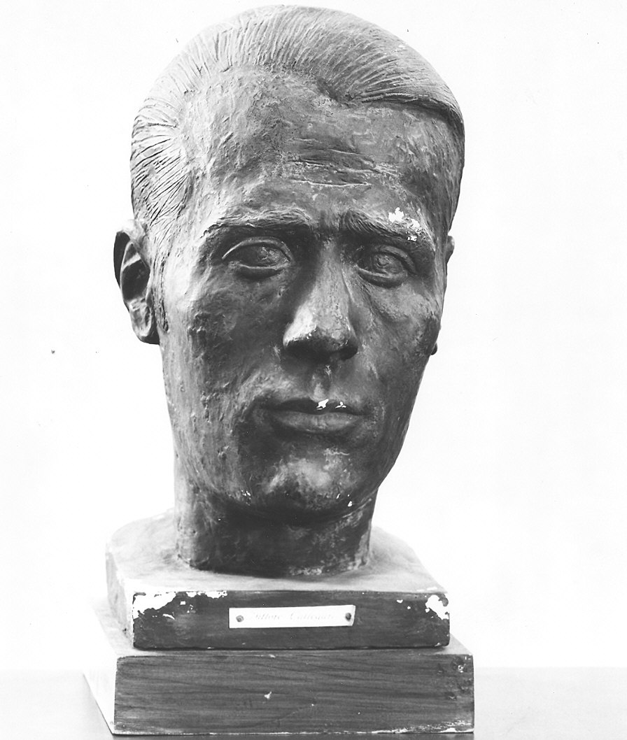 autoritratto (scultura) di Callegari Vittore (sec. XX)