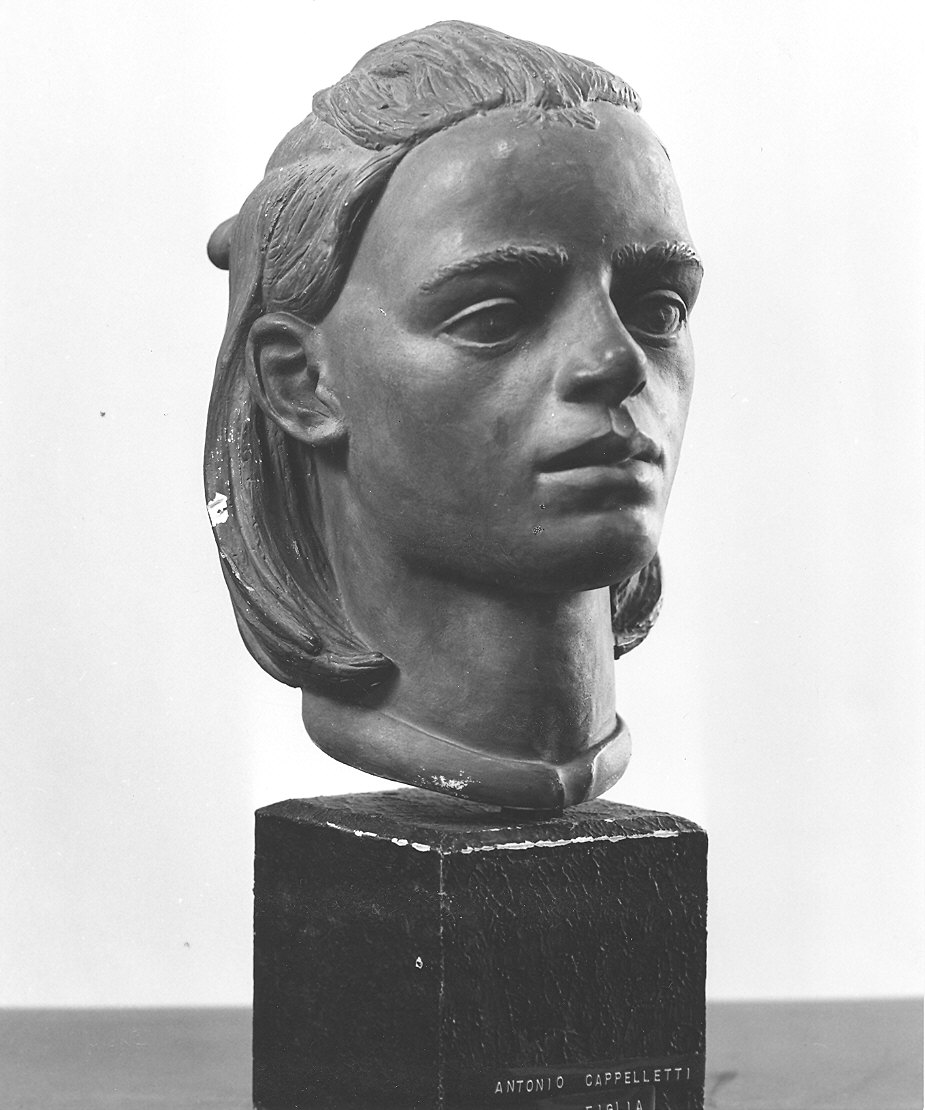 ritratto di donna (scultura) di Cappelletti Antonio (sec. XX)