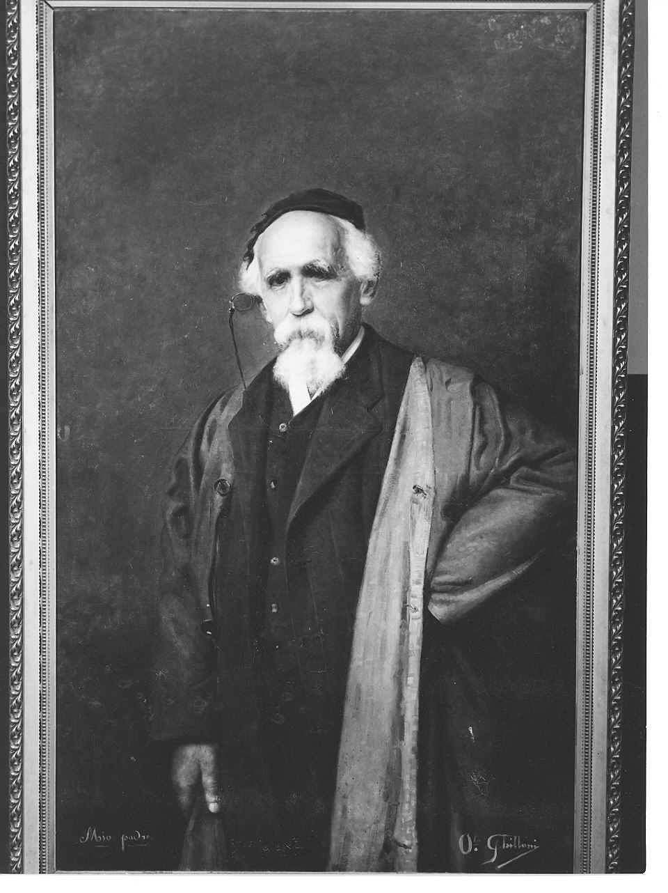 ritratto di Francesco Ghittoni (dipinto) di Ghittoni Opilio (sec. XX)