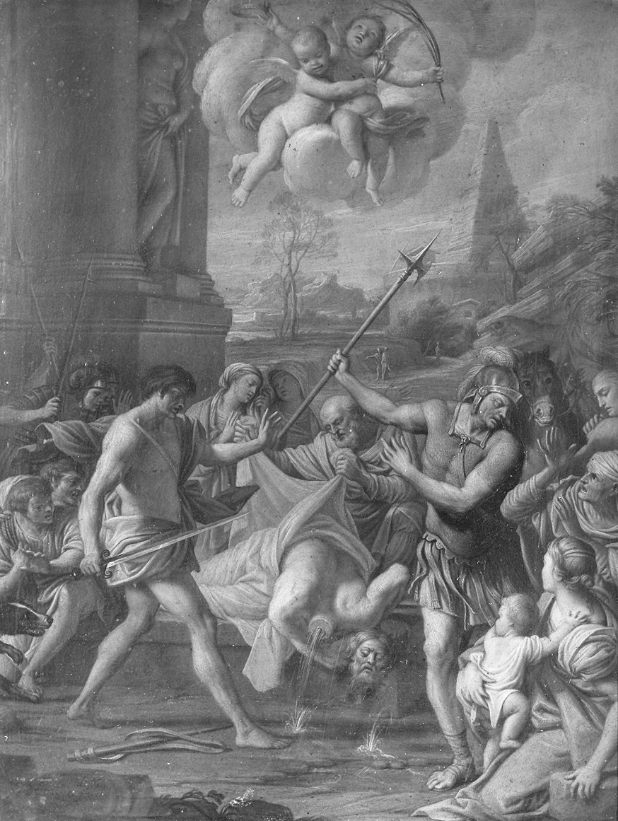 decapitazione di San Paolo (dipinto) di Del Po Pietro (sec. XVII)