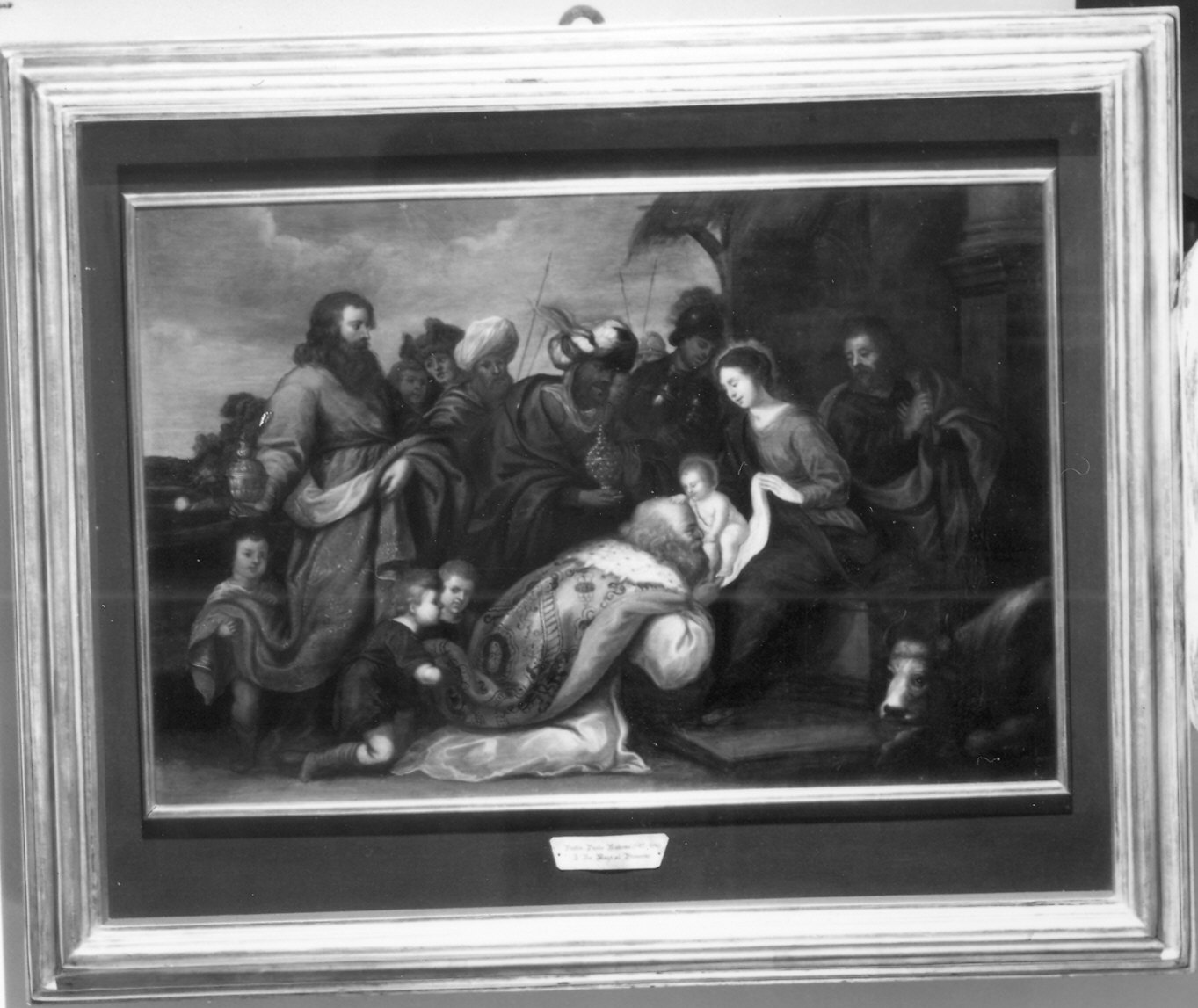 adorazione dei Re Magi (dipinto) - ambito olandese (sec. XVII)