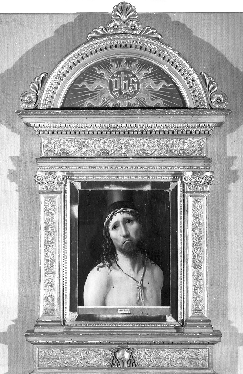 Cristo alla colonna (dipinto) di Antonello da Messina (sec. XV)