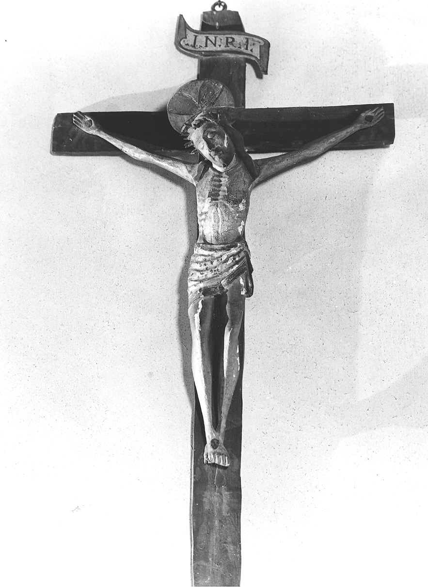 crocifisso - ambito Italia centro-settentrionale (fine/inizio secc. XV/ XVI)