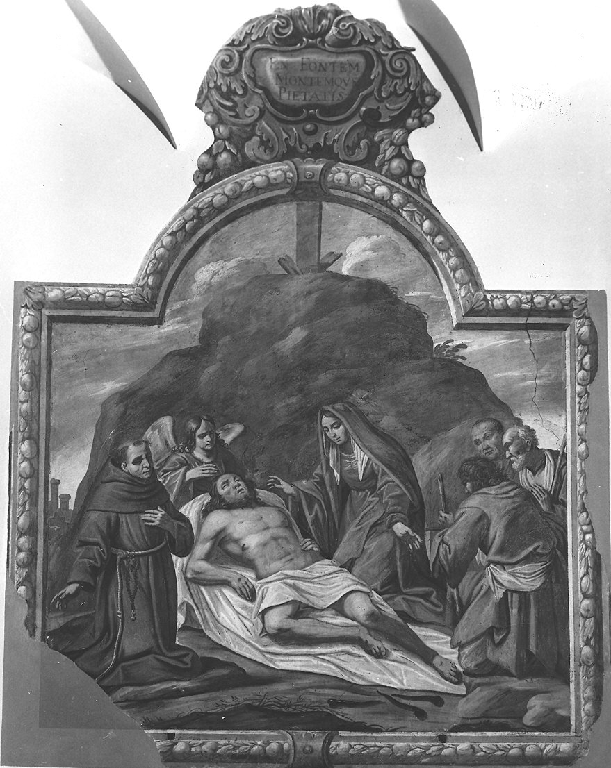 Pietà (dipinto) di Bernasconi Giuseppe (sec. XVII)