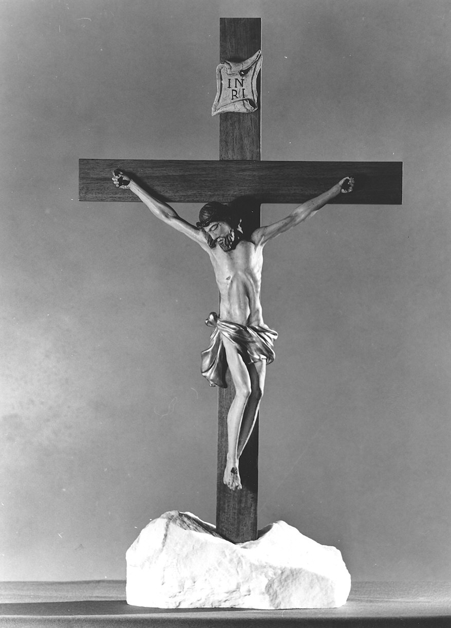 crocifisso - ambito emiliano (sec. XVIII, sec. XX)