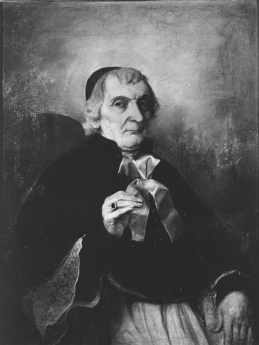 ritratto di Don Carlo Volpini (dipinto) di Viganoni Carlo Maria (sec. XIX)