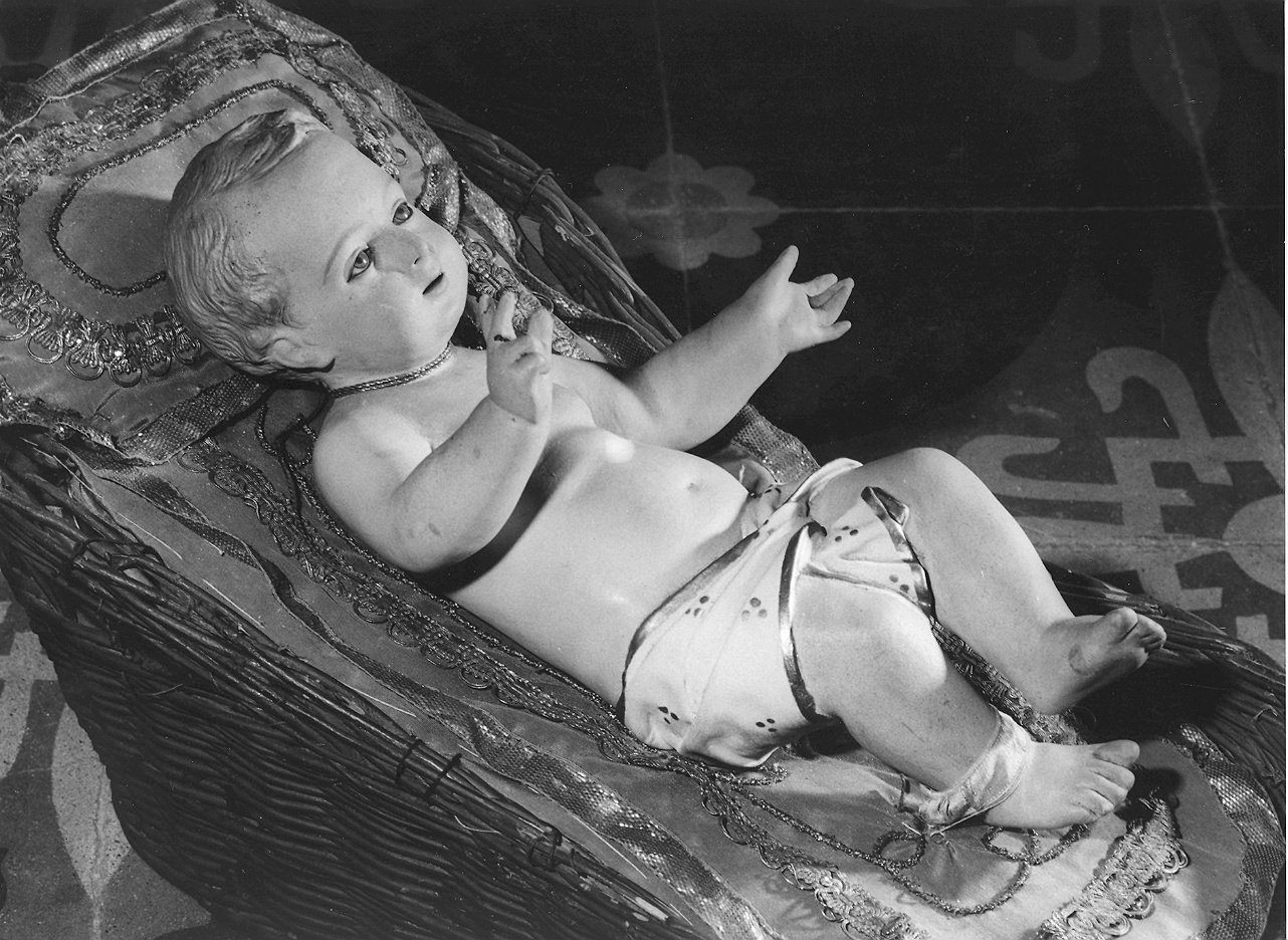 Gesù Bambino (scultura) - bottega piacentina (inizio sec. XX)