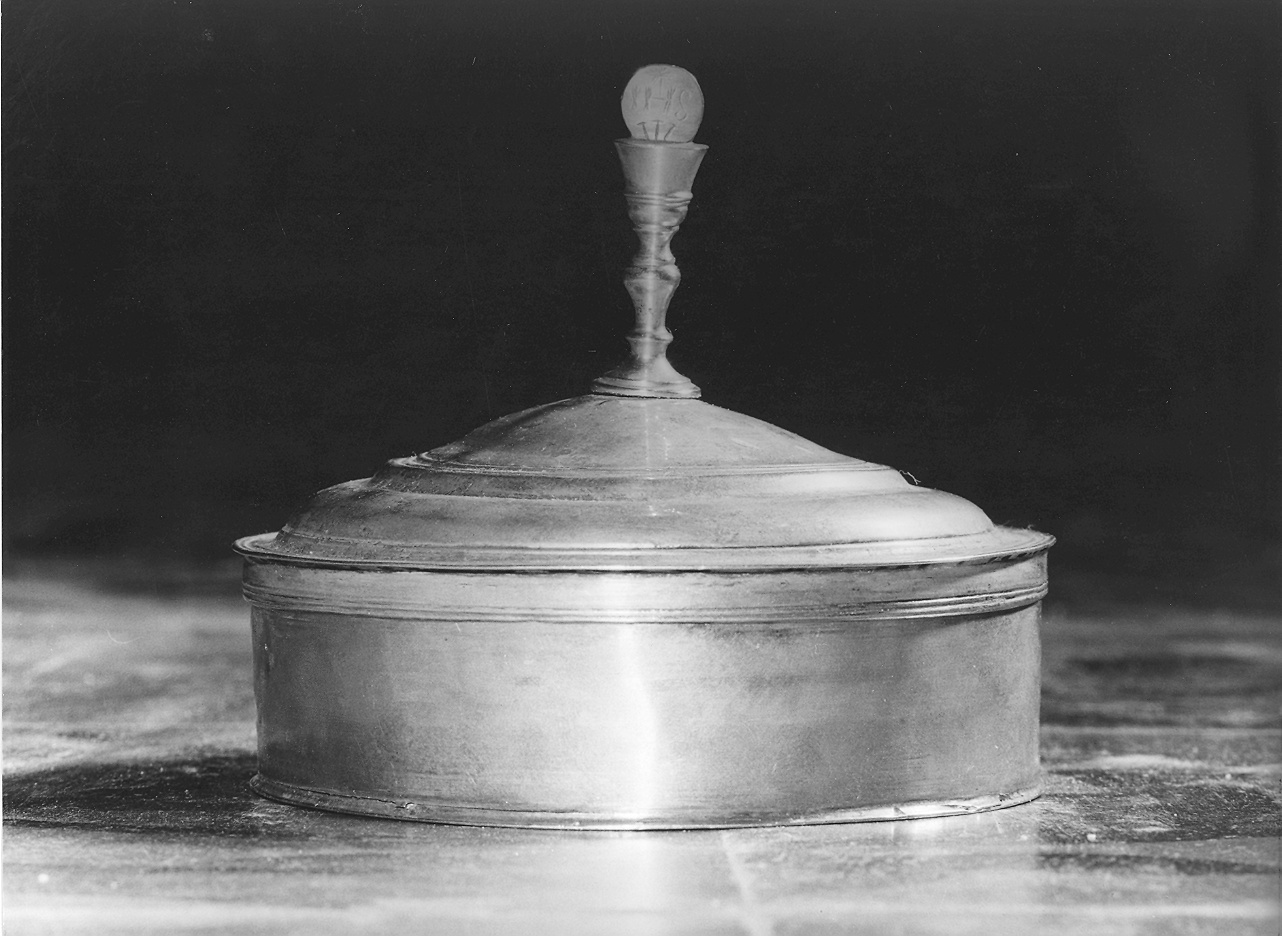 scatola per ostie - bottega piacentina (sec. XIX)