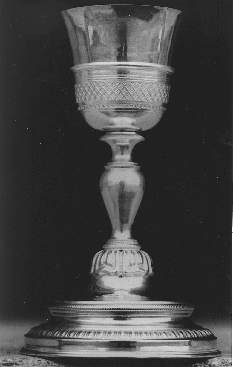 calice - bottega piacentina (prima metà sec. XIX)