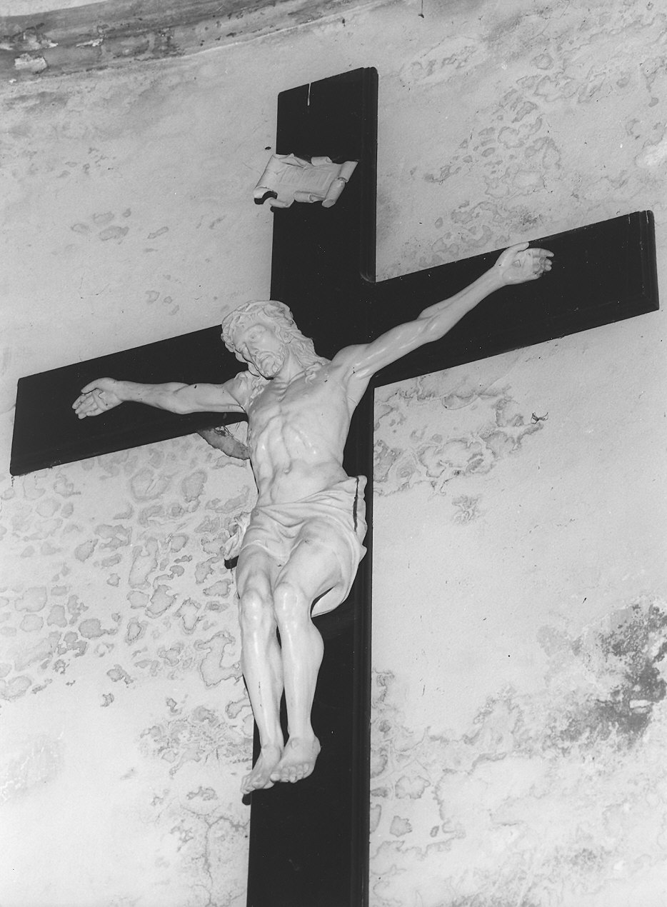 crocifisso - bottega piacentina (metà sec. XX)