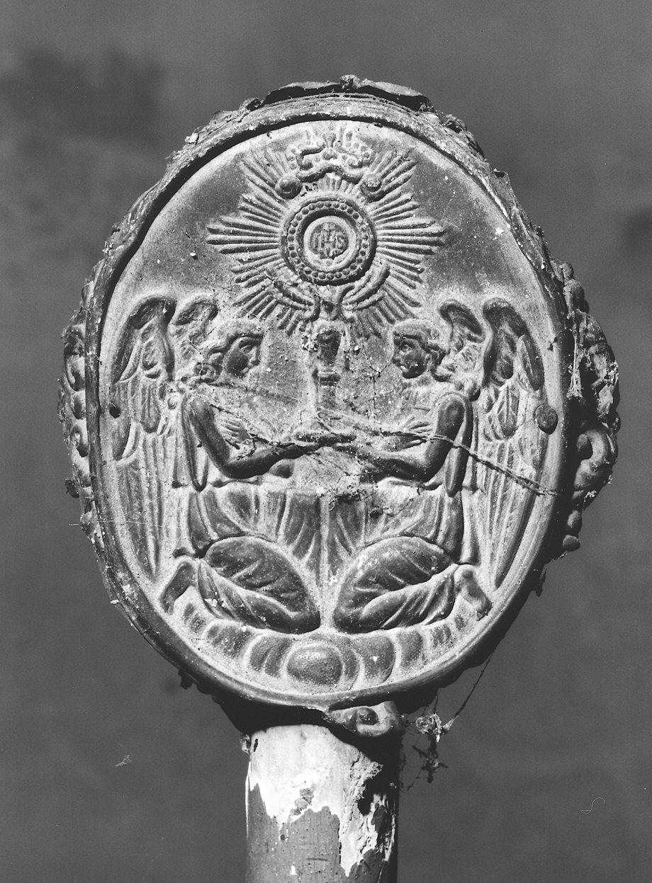 verga del cerimoniere - produzione emiliana (fine sec. XIX)