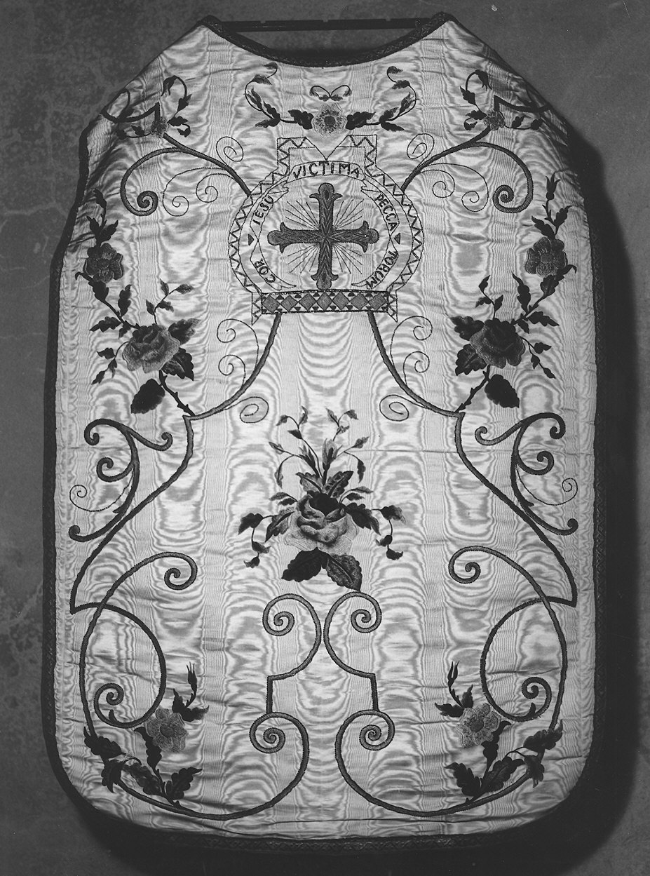 paramento liturgico, insieme - manifattura piacentina (fine sec. XIX)