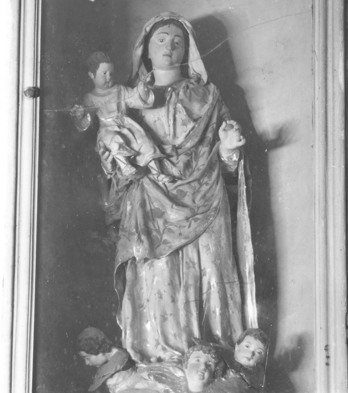 Madonna con Bambino (statua) - bottega piacentina (fine sec. XVII)