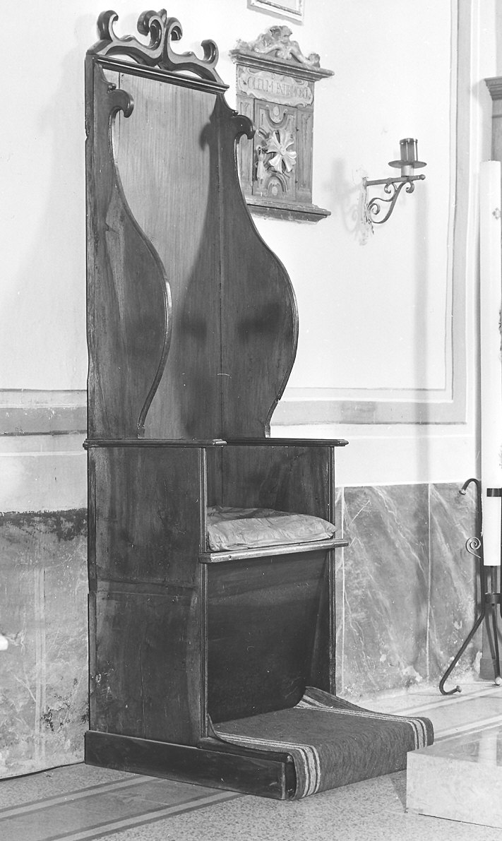 sedile - bottega piacentina (seconda metà sec. XIX)