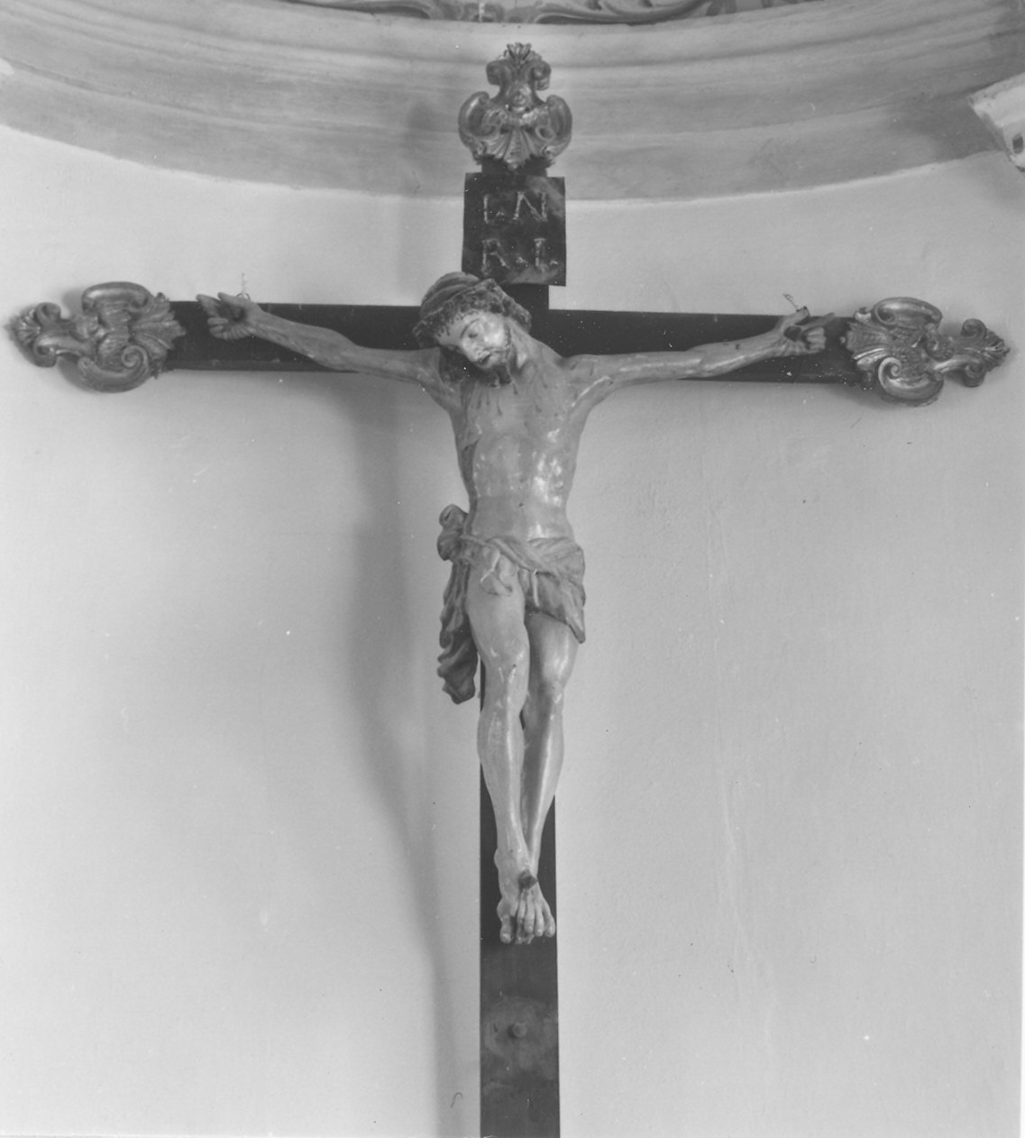 croce processionale - bottega emiliana (sec. XVIII)