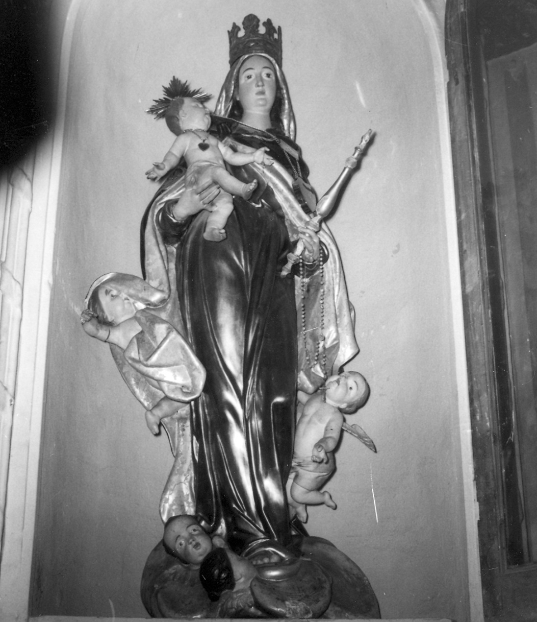 Madonna con Bambino (scultura) - bottega piacentina (seconda metà sec. XVIII)