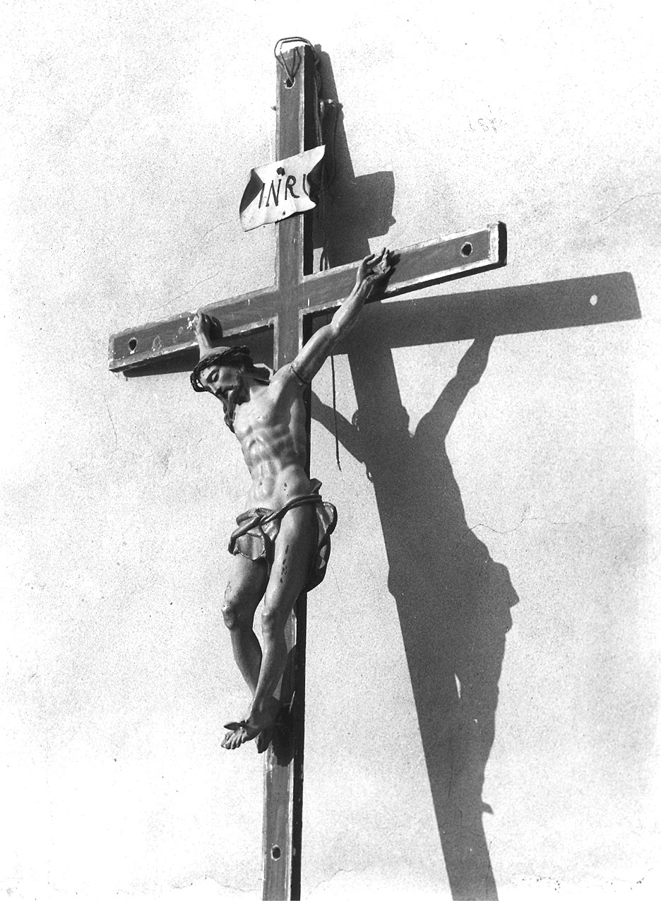 Cristo crocifisso (scultura) - bottega piacentina (seconda metà sec. XVIII)