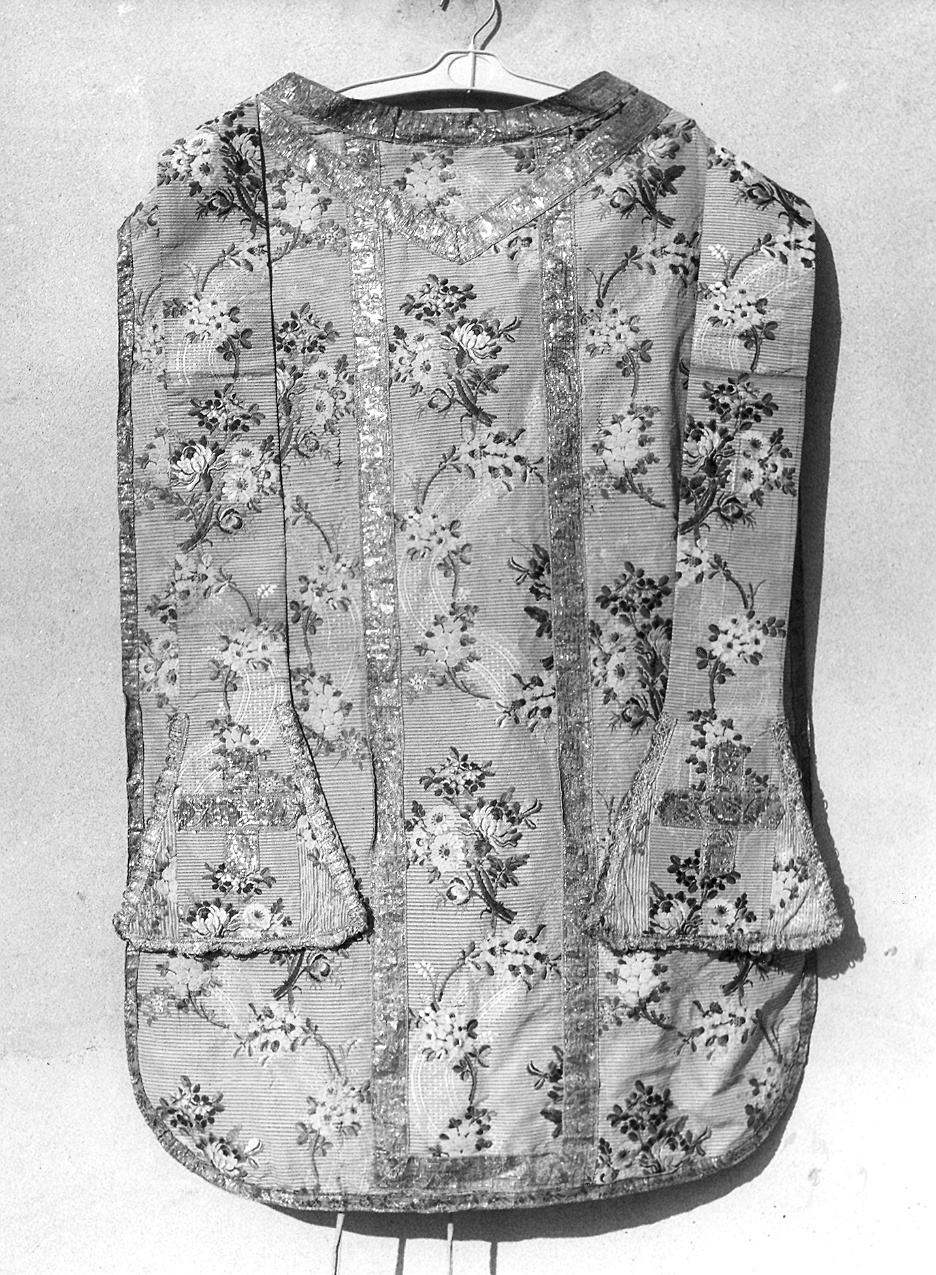 paramento liturgico - manifattura italiana (seconda metà sec. XVIII)