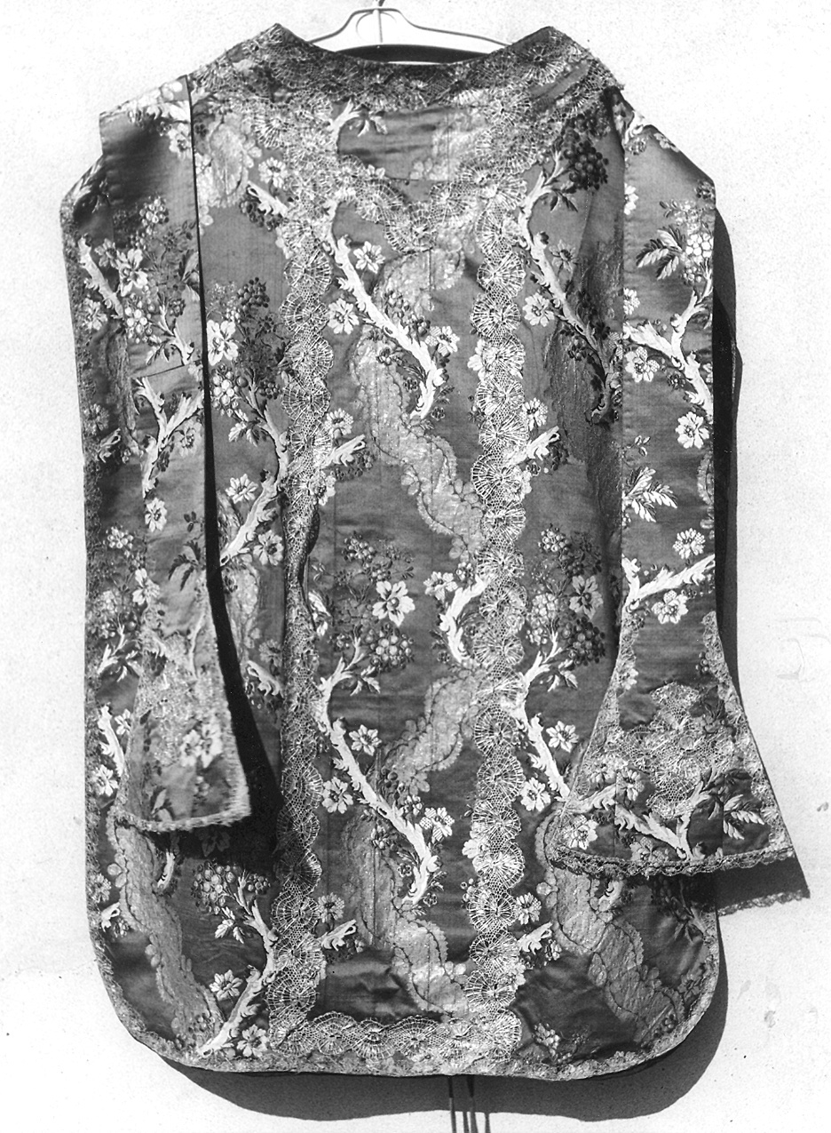 paramento liturgico - manifattura italiana (seconda metà sec. XVIII)