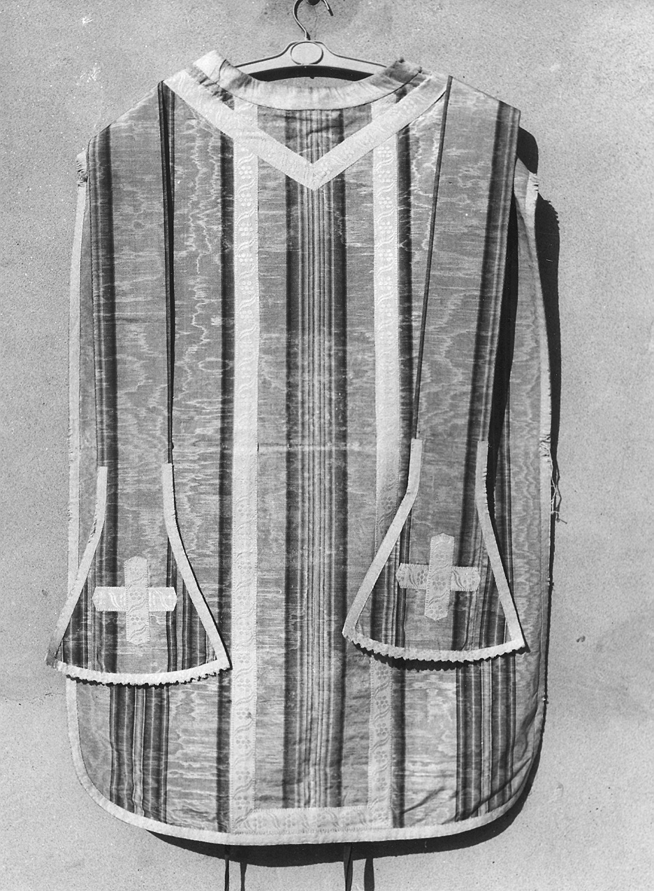 paramento liturgico - manifattura emiliana (sec. XIX)