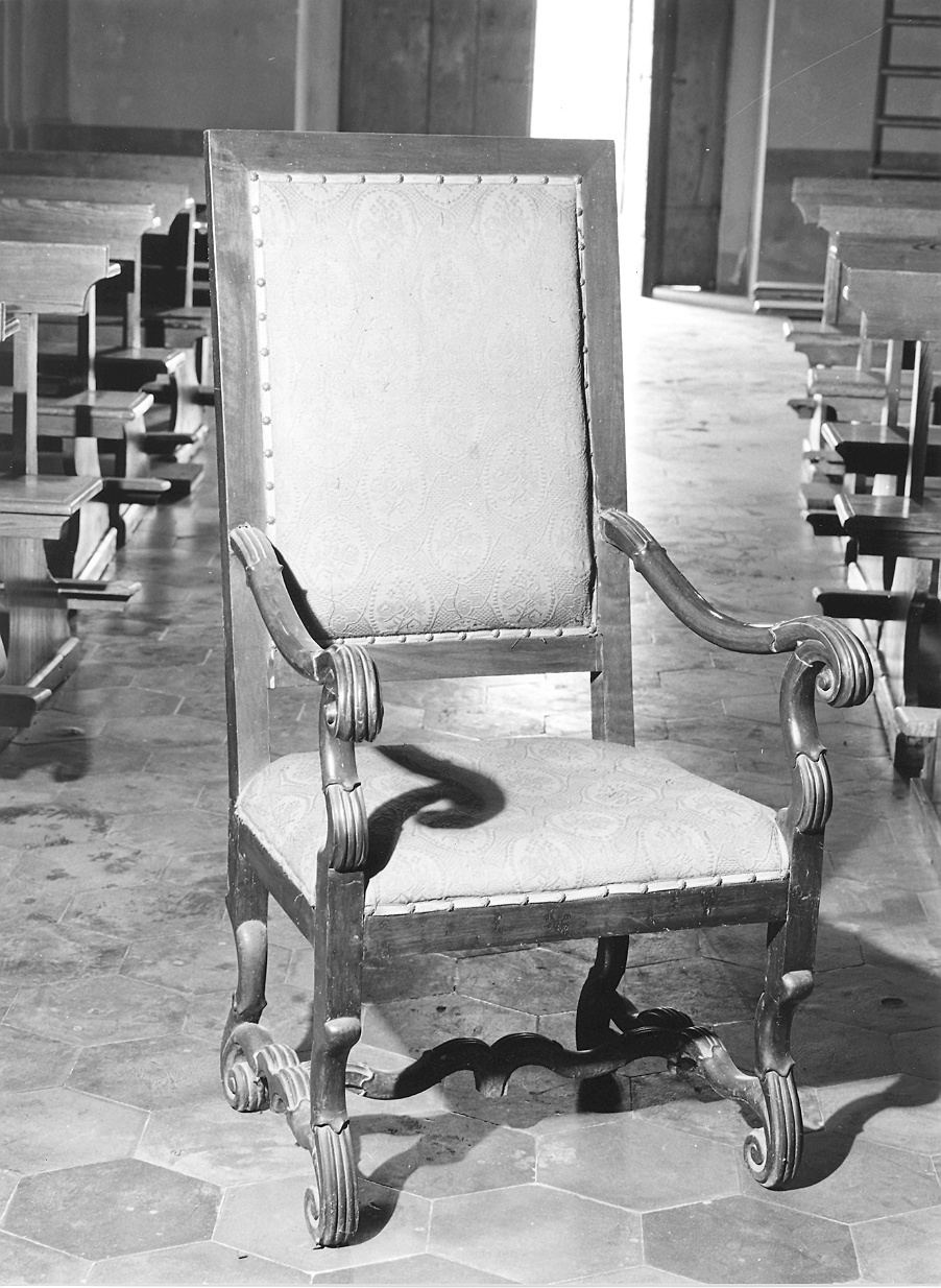 poltrona - bottega emiliana (sec. XVIII)